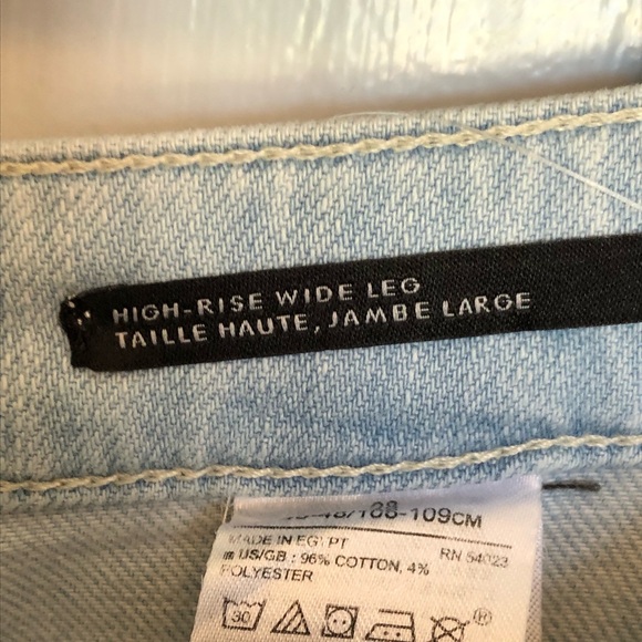 NWT Banana Republic Wide Leg Trouser Jeans - Picture 9 of 11